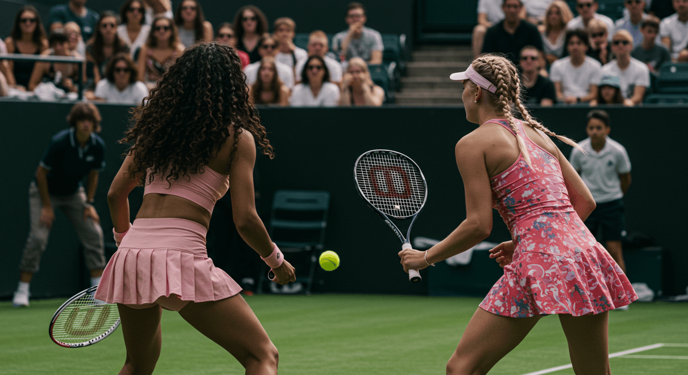 Playing Tennis