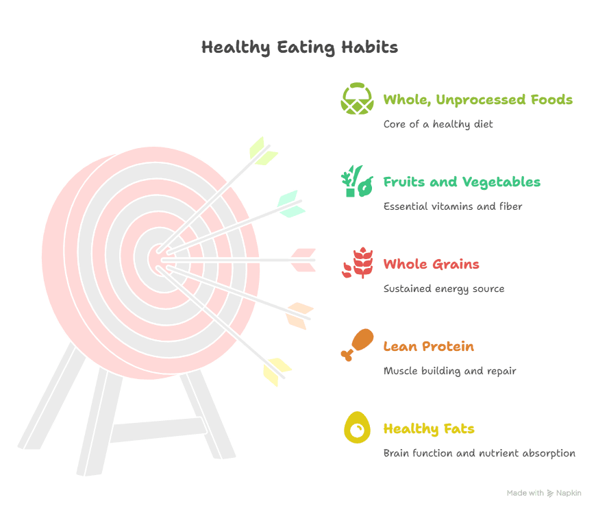 Infographic on The Power of Nutrition When Losing Weight