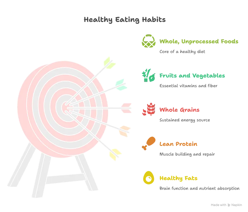 Infographic on The Power of Nutrition When Losing Weight